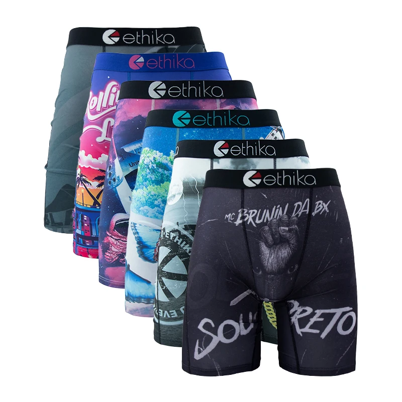 Trunk Breathable Men - ETHIKA 6Pcs Men Underwear Boxers Breathable