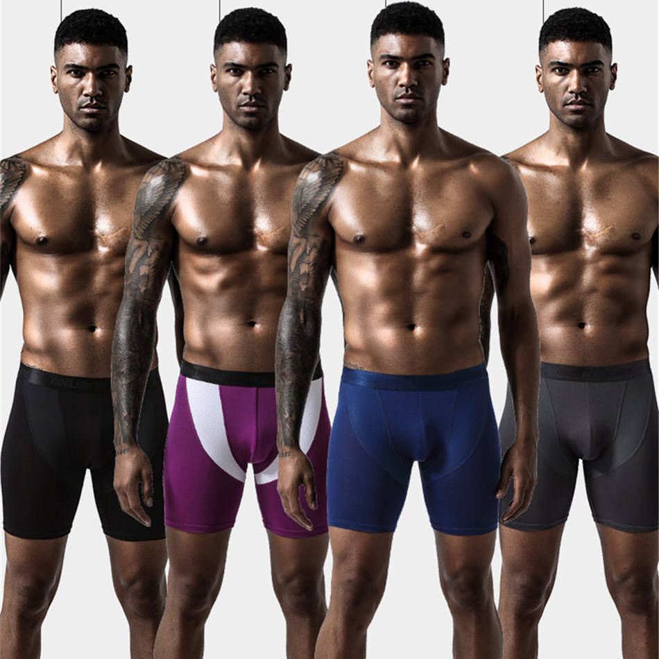 2pcs/Lot underpants leg up lon - Long Leg Trunk Men ulasan dan harga