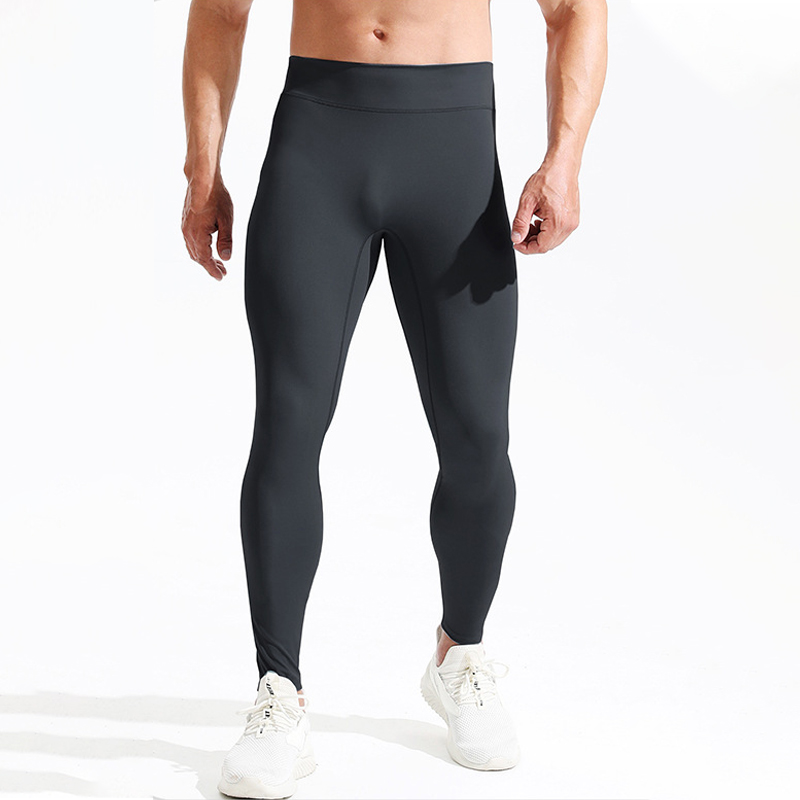 Men High Waist Compression Lon - Compression Long Pant ulasan dan harga