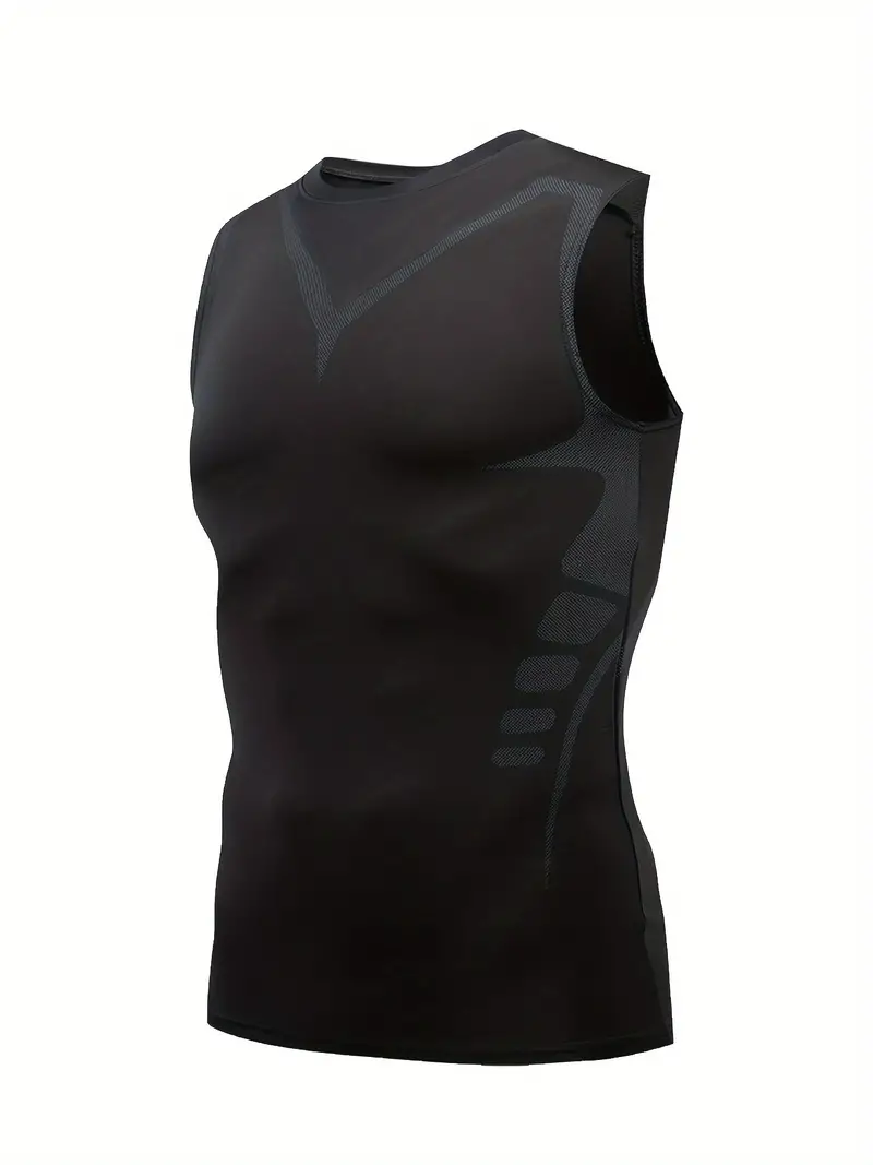 Men's Tight Vest Compression S - T Shirt Tight Fit ulasan dan harga
