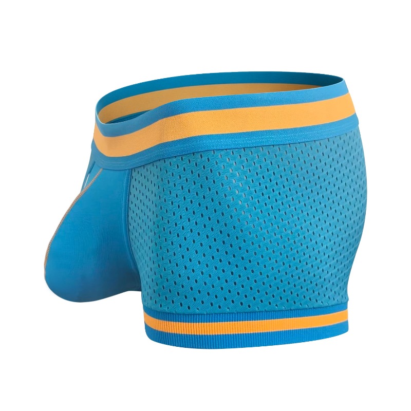 Men Mesh Breathable Boxer Brie - Mesh Sport Boxer ulasan dan harga