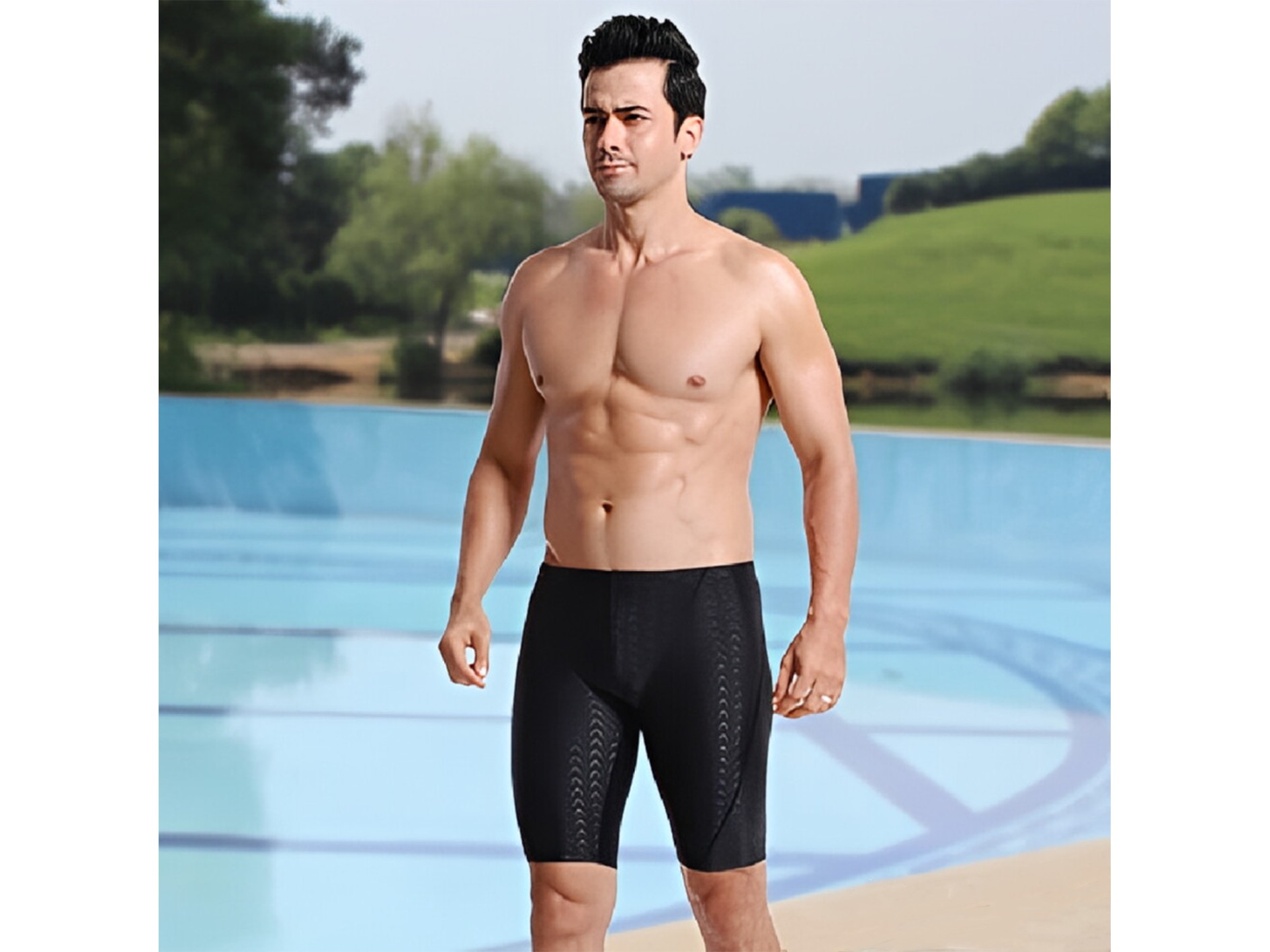 Rabigala Swimming Trunks Quick - Trunk Breathable Men ulasan dan harga