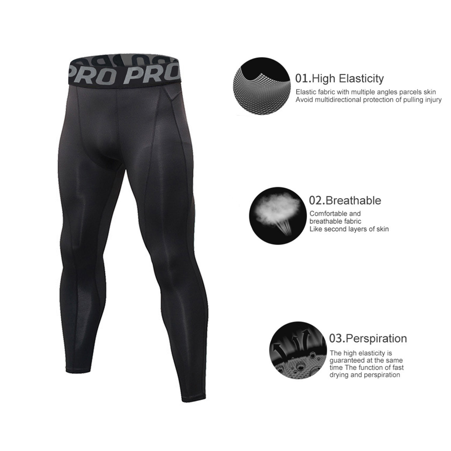 Mens Workout Compression Set P - Compression Long Pant ulasan dan harga