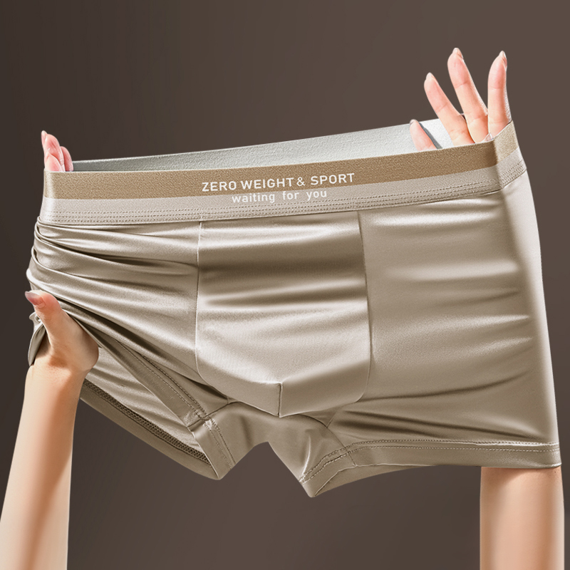 4pcs/set Men's Boxer Shorts Ic - Boxer Shorts Modal ulasan dan harga