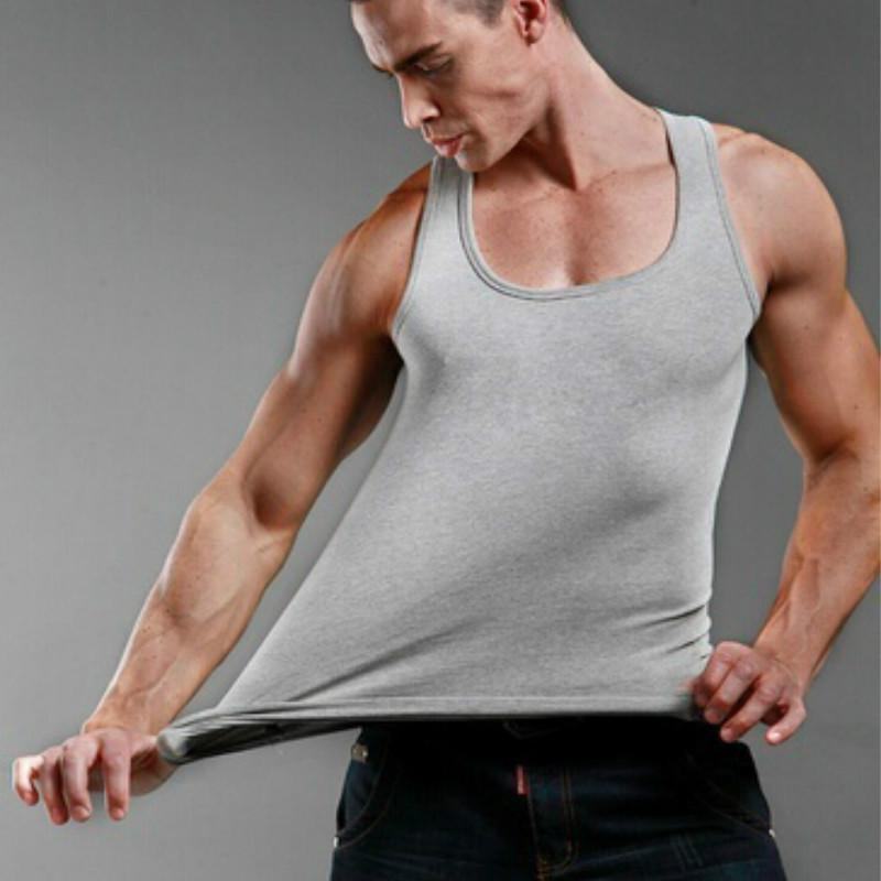 Men Sports Vest Sleeveless Squ - Sleeveless Undershirt ulasan dan harga