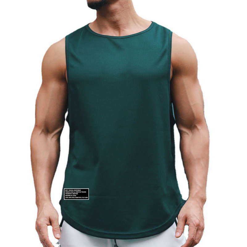 Men Gym Singlets Bodybuilding  - Sleeveless Undershirt ulasan dan harga