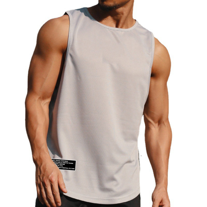 Men Gym Singlets Bodybuilding  - Sleeveless Undershirt ulasan dan harga