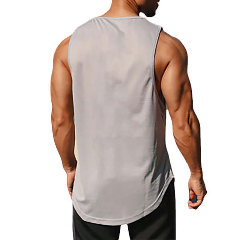 Men Gym Singlets Bodybuilding  - Sleeveless Undershirt ulasan dan harga